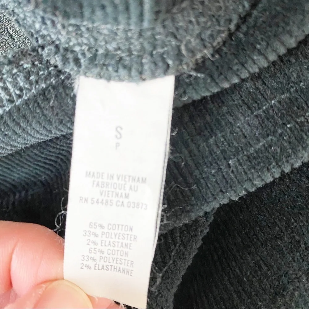 Aerie Black Ribbed Leggings Size Small - Picture 5 of 7